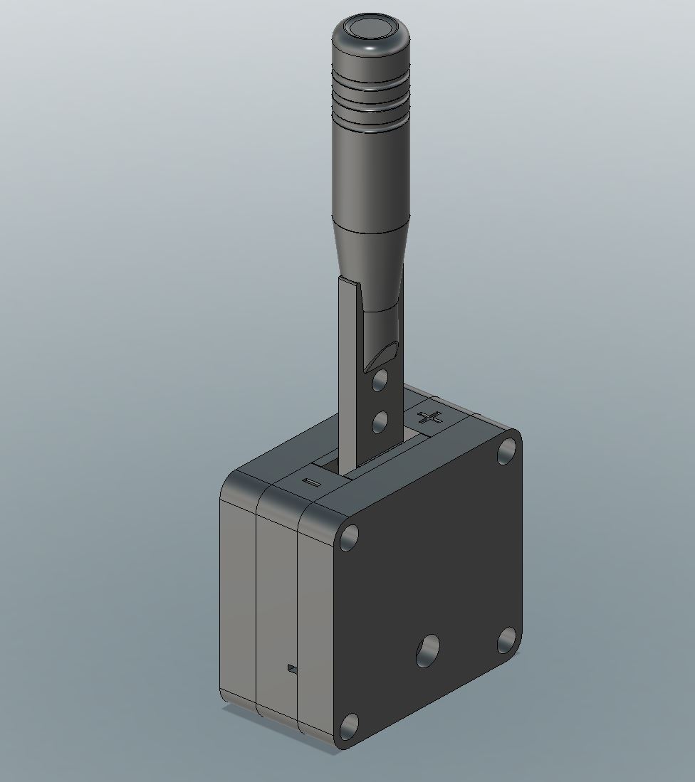 SimRacing simple Sequential Shifter