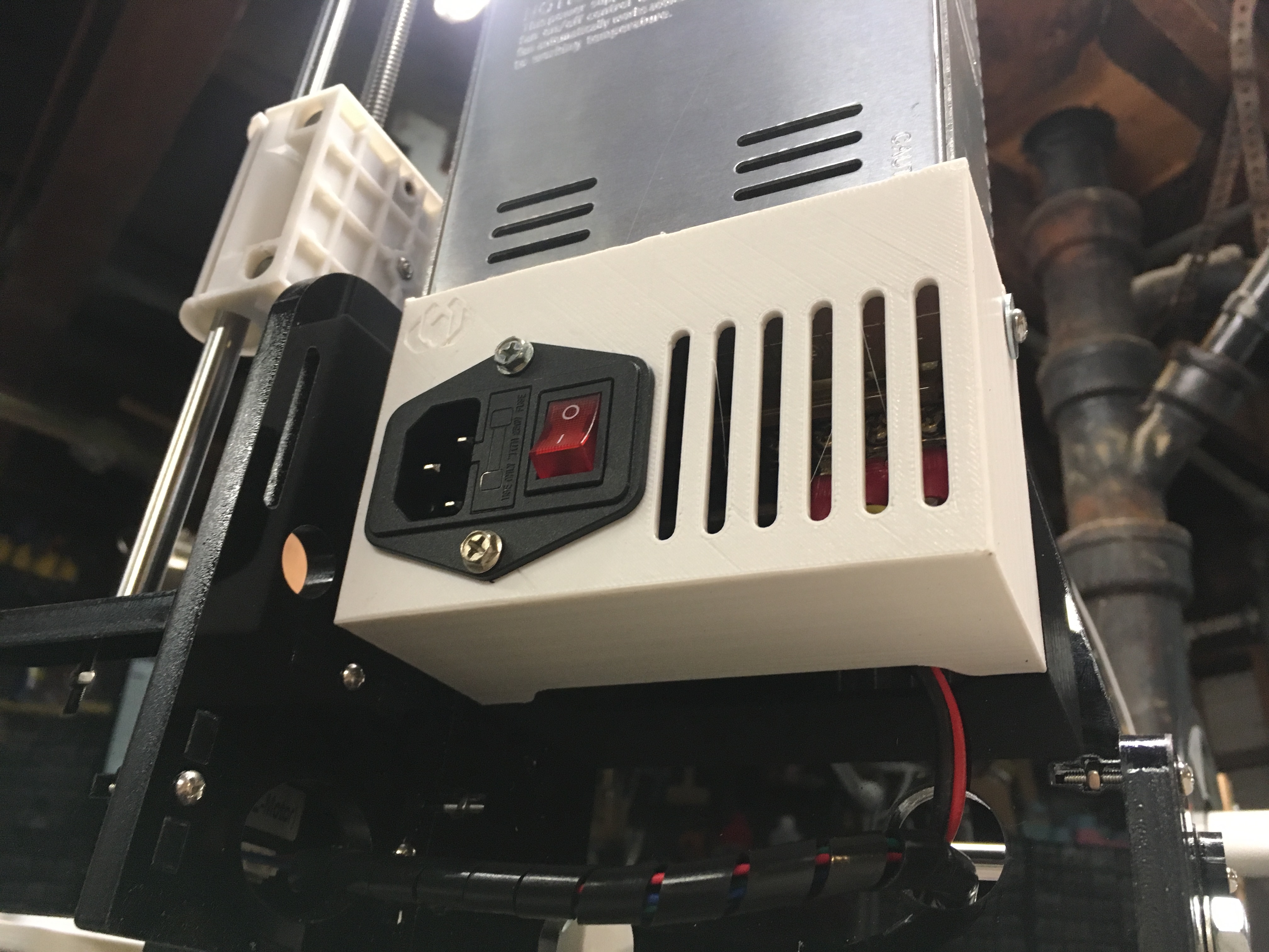 PSU (S-360-12) & Fused Power Switch Cover