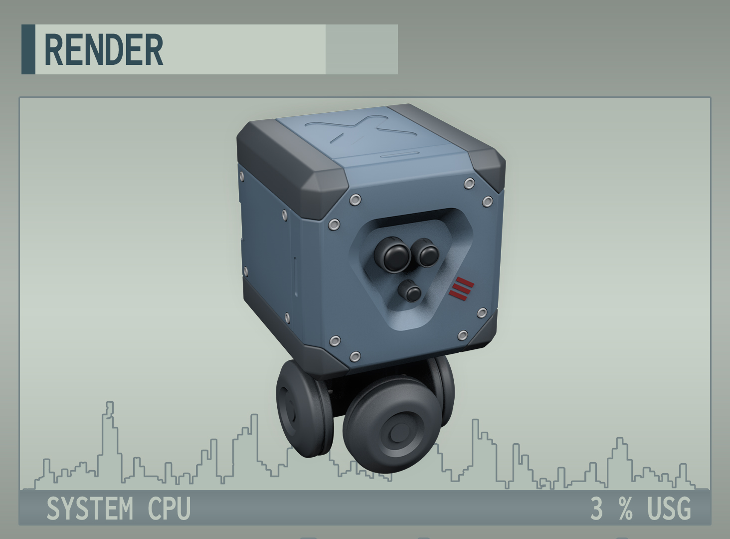 Starfield Security robot (Supportless)