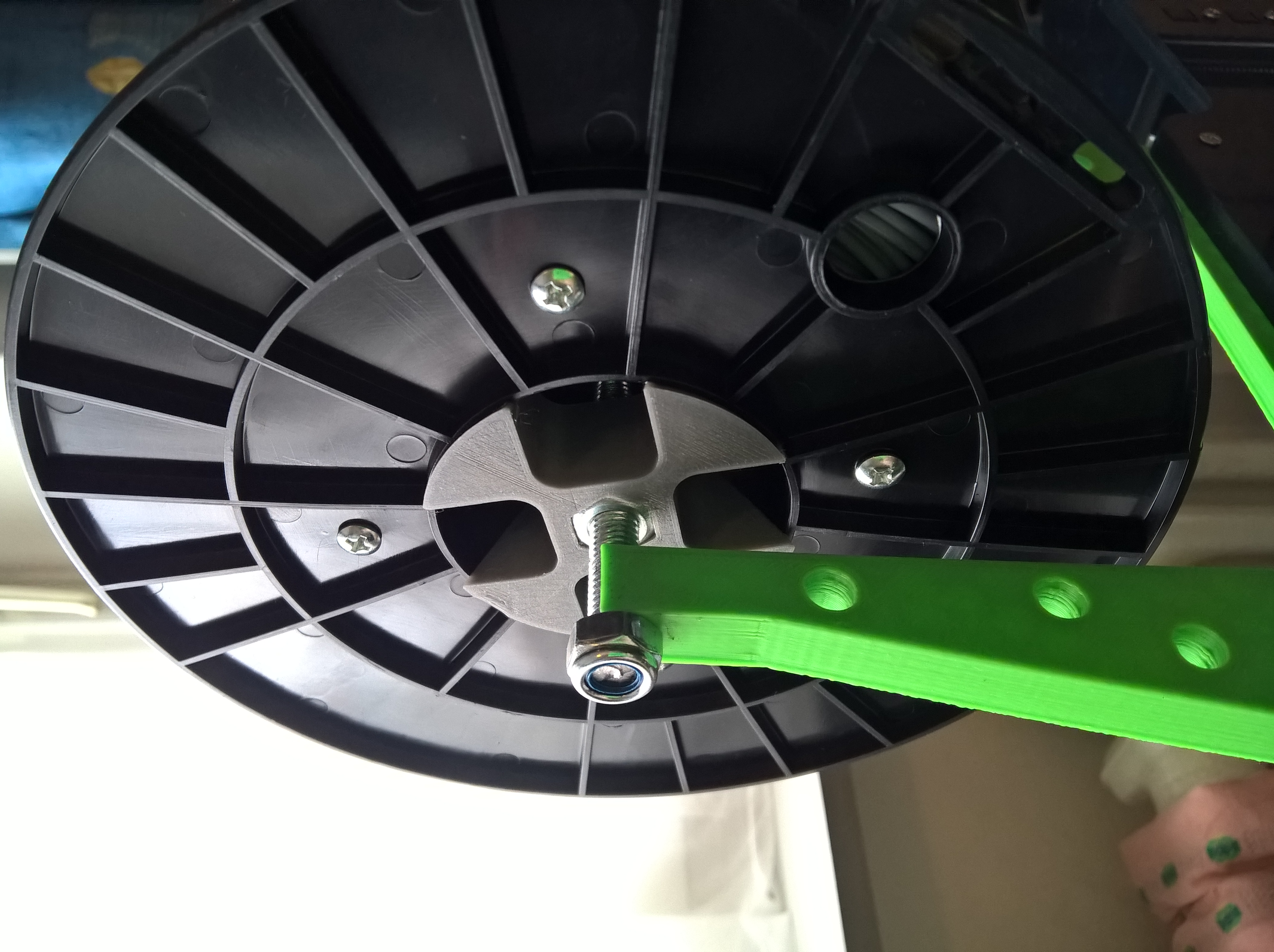 spool cone for filamentspool M8 nut screw Anet A8