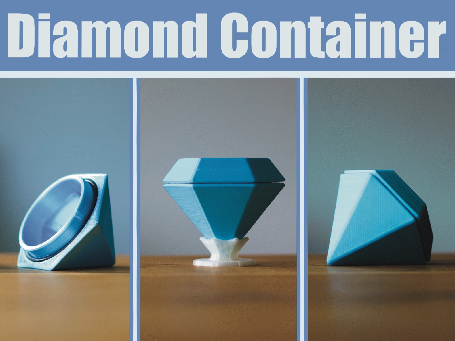 Waterproof Dustproof Diamond Container