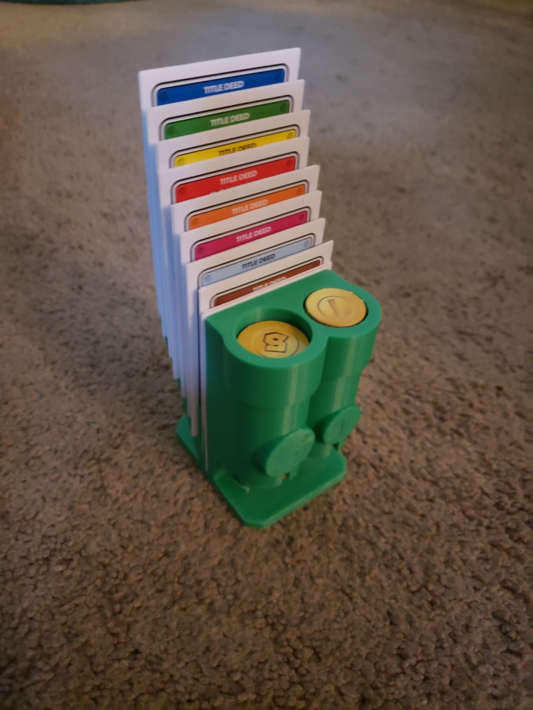Mario Monopoly Bank Organizer