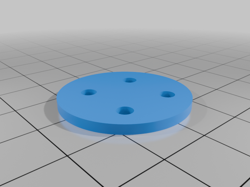 Motor spacer 2mm for the Flightory Super Stingray