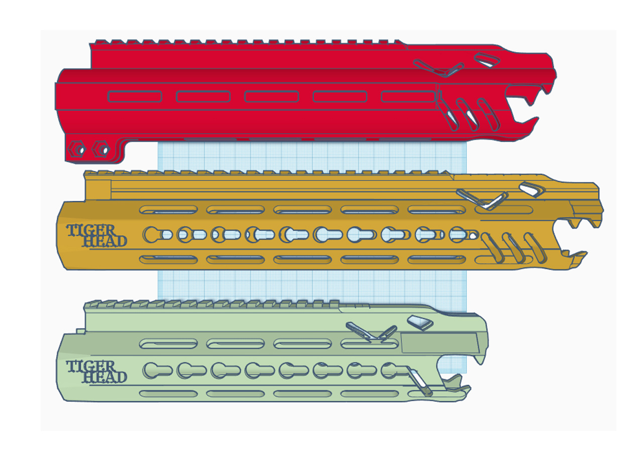 Handguard custom from Scarab Tgr2