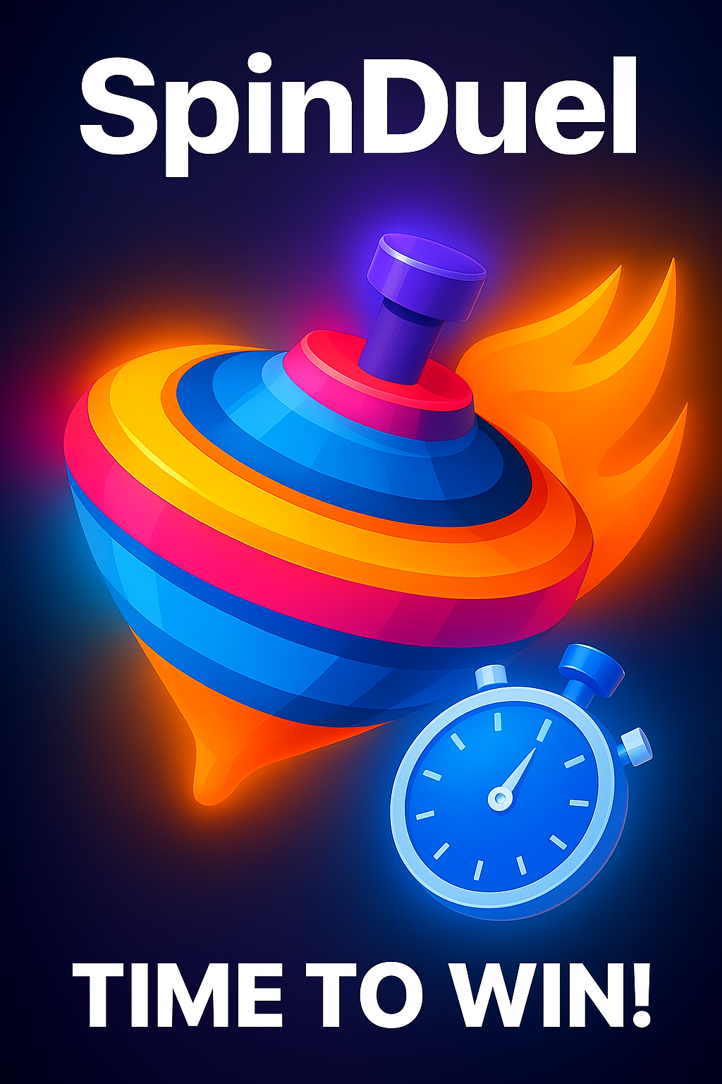 SpinDuel - DIY Spinning Top - Pro - with IOS / Android App