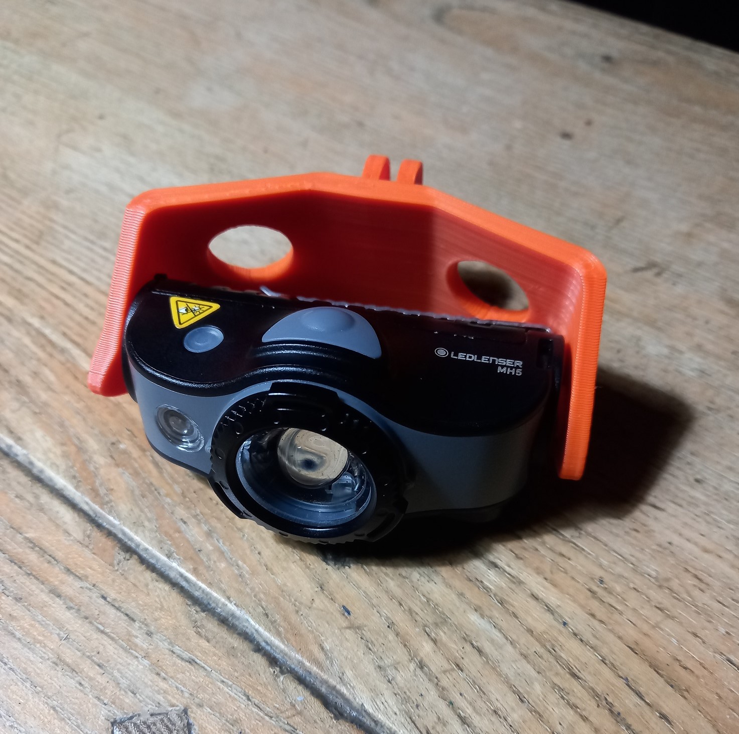 ledlenser MH3 support type gopro