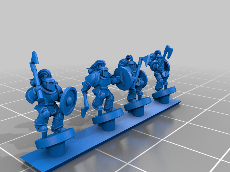 Galactic Crusaders - Remix - Norse King's Grey Murderers - 6-8 mm