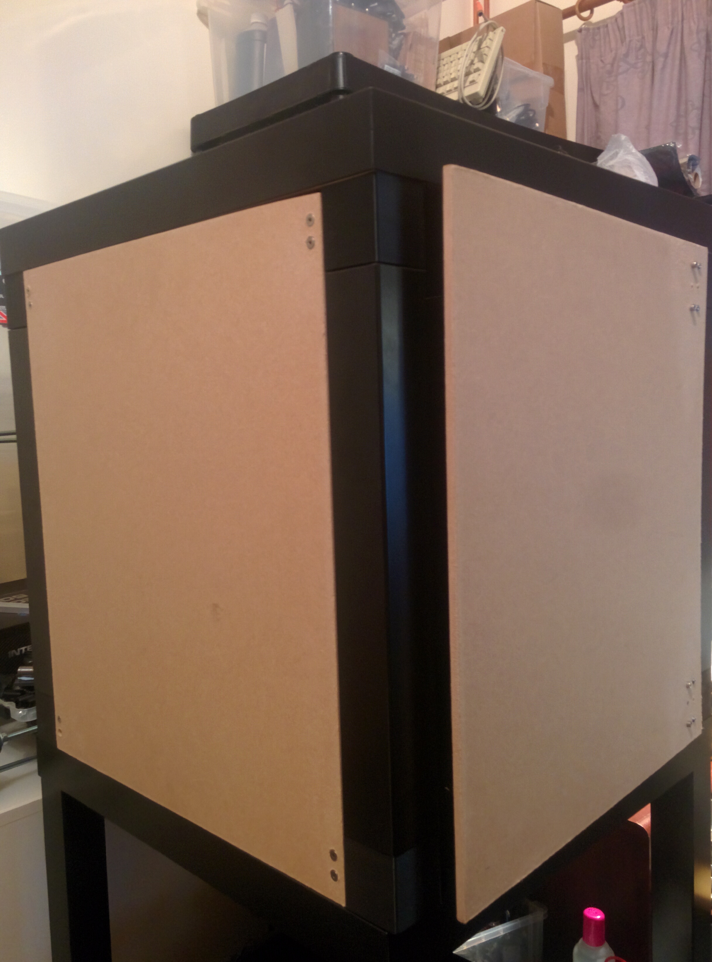 Ikea Lack Table leg extenders