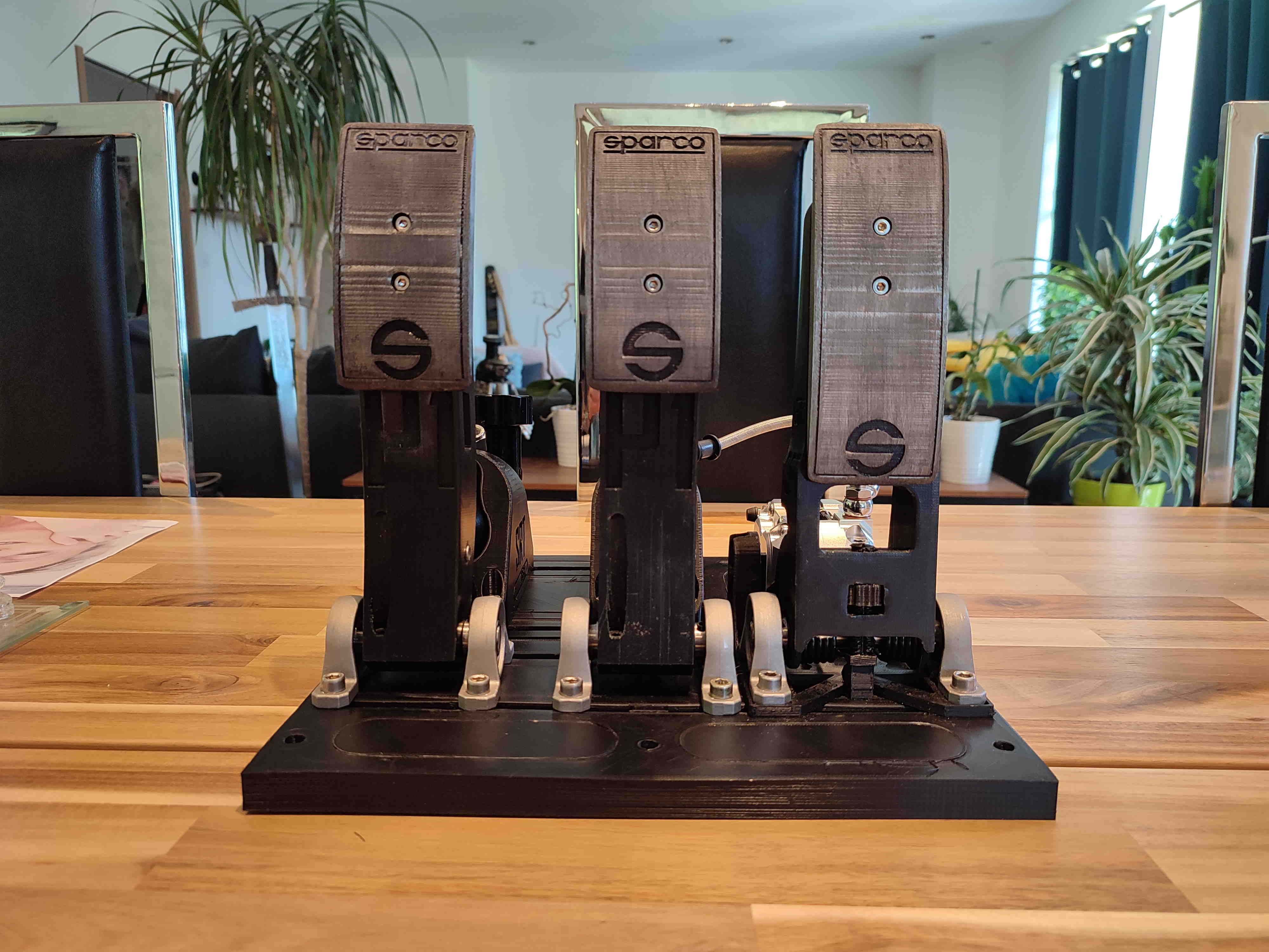 Sparco style pedal pad set for SRT GT P1 pedals