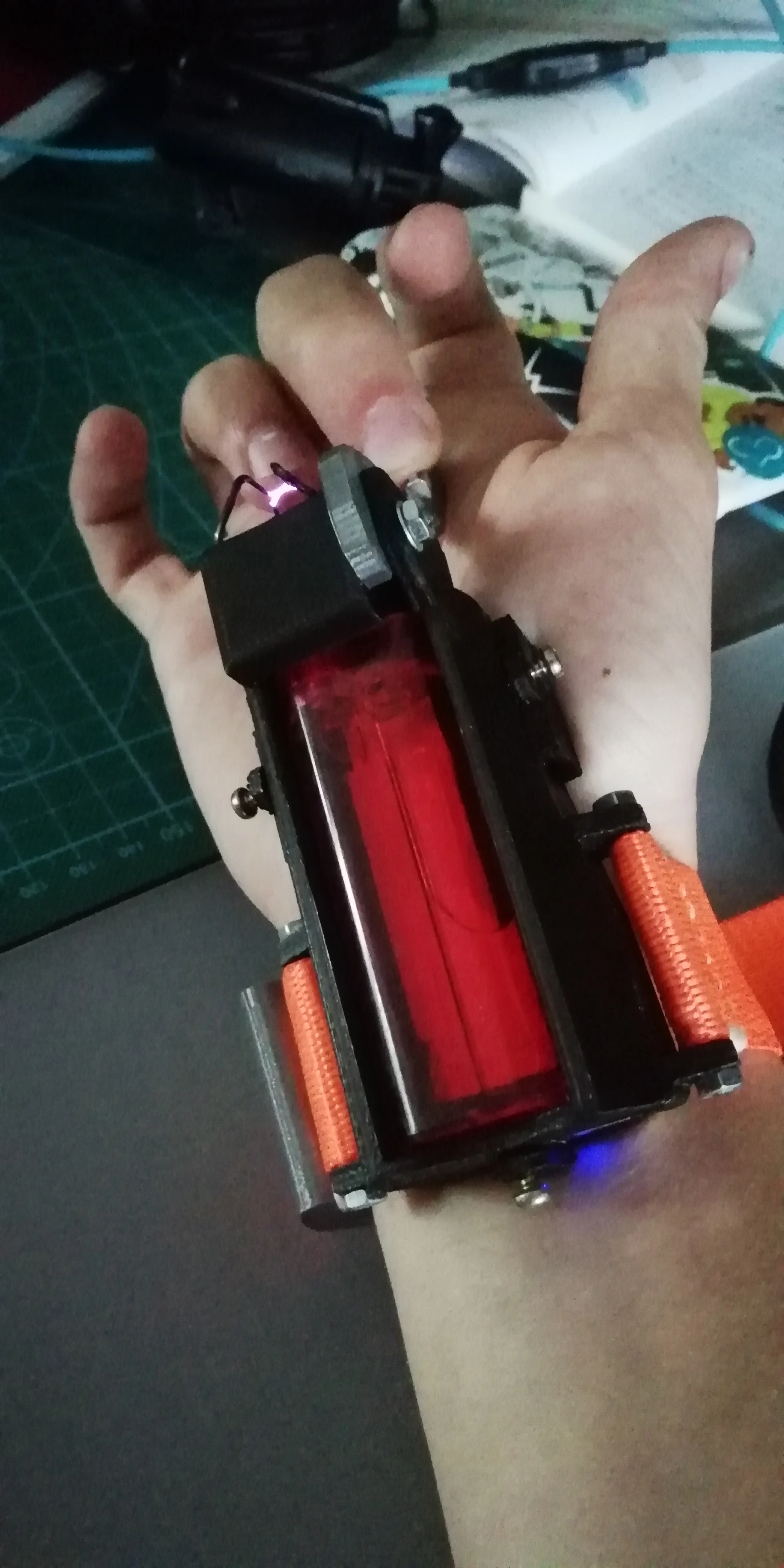 Wrist Flamethrower