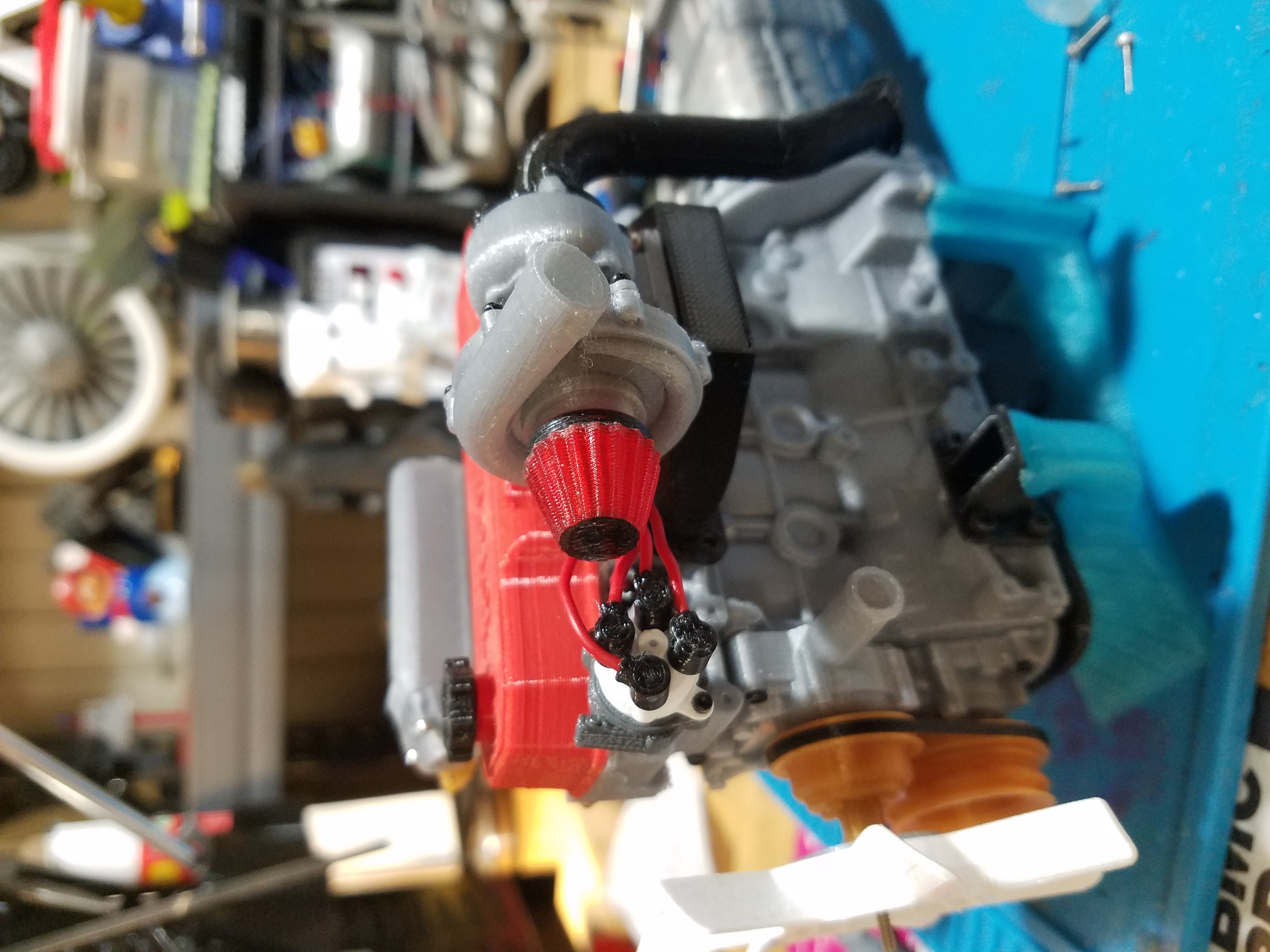 1/10 Scale 22re turbo kit