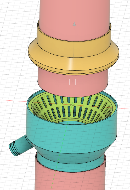 Rainwater collector - 120 mm