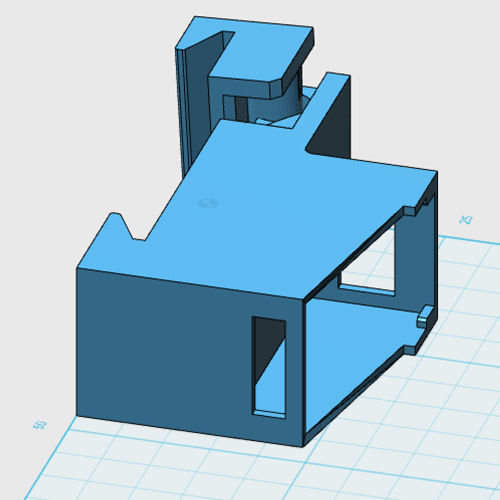 DIN rail mount for Fibaro Binary Sensor