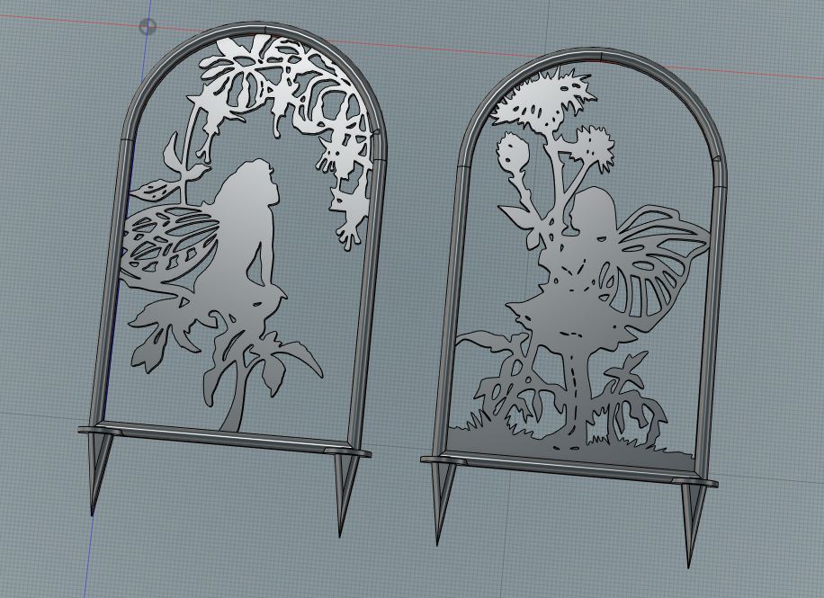 Garden Fairy Flower trellis