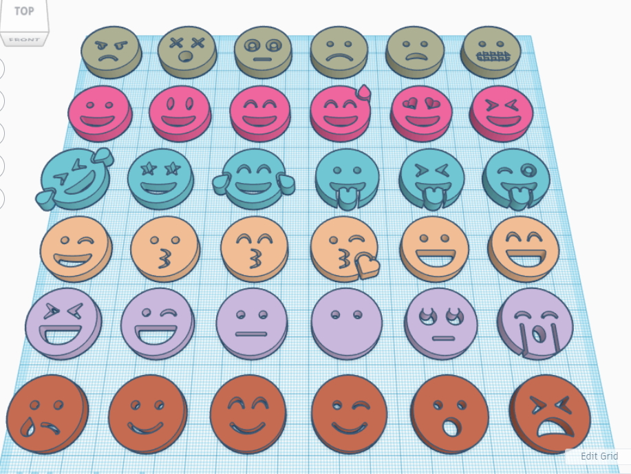 2D Emoji Icon Collection