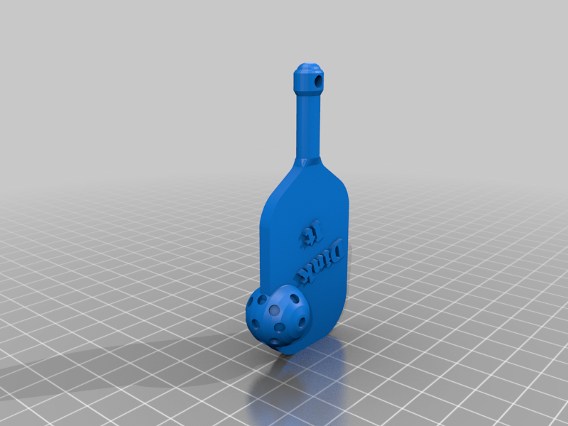Pickleball Fob for Equipment and Friends