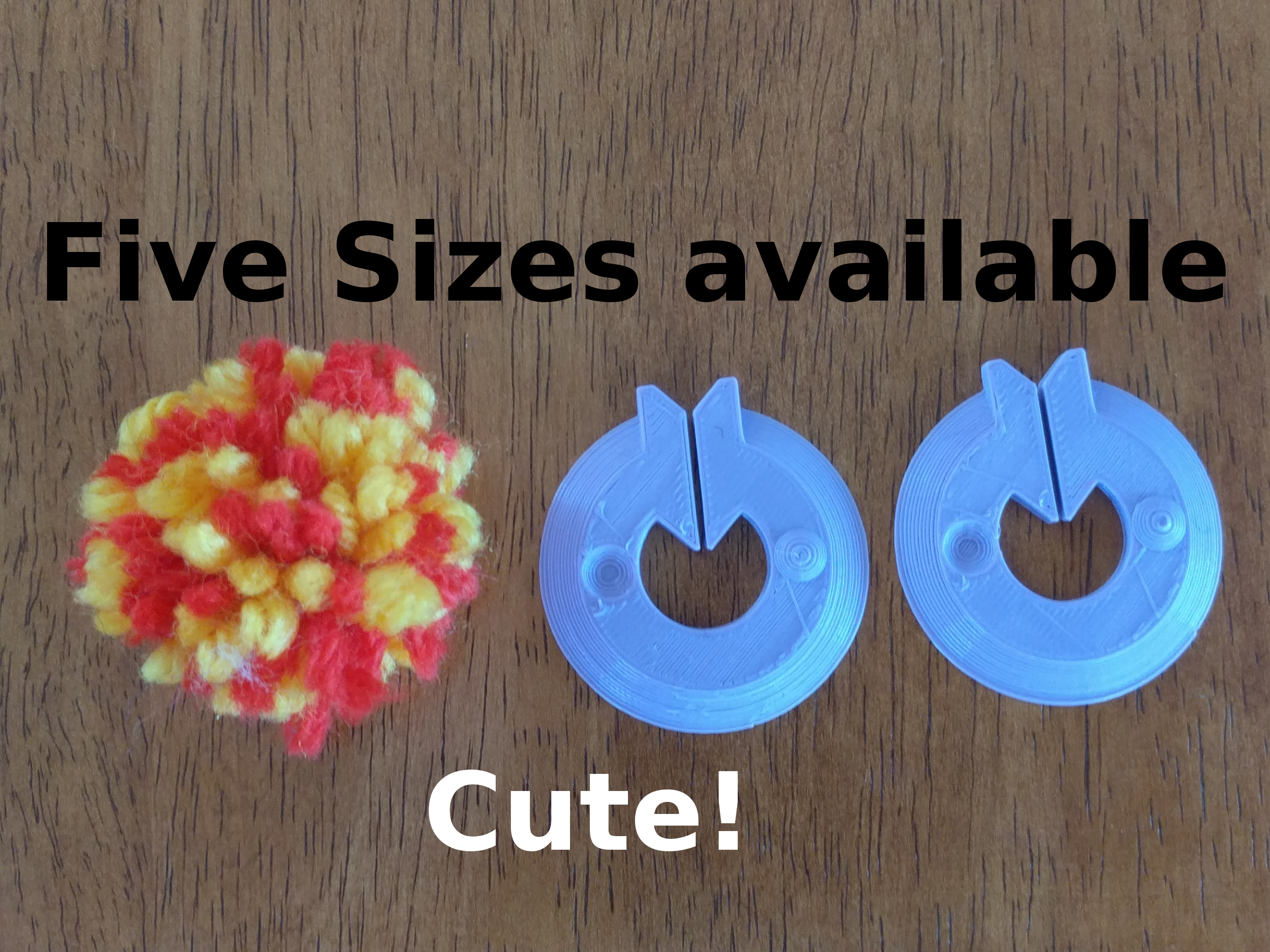 Pom Pom Maker, great fun!