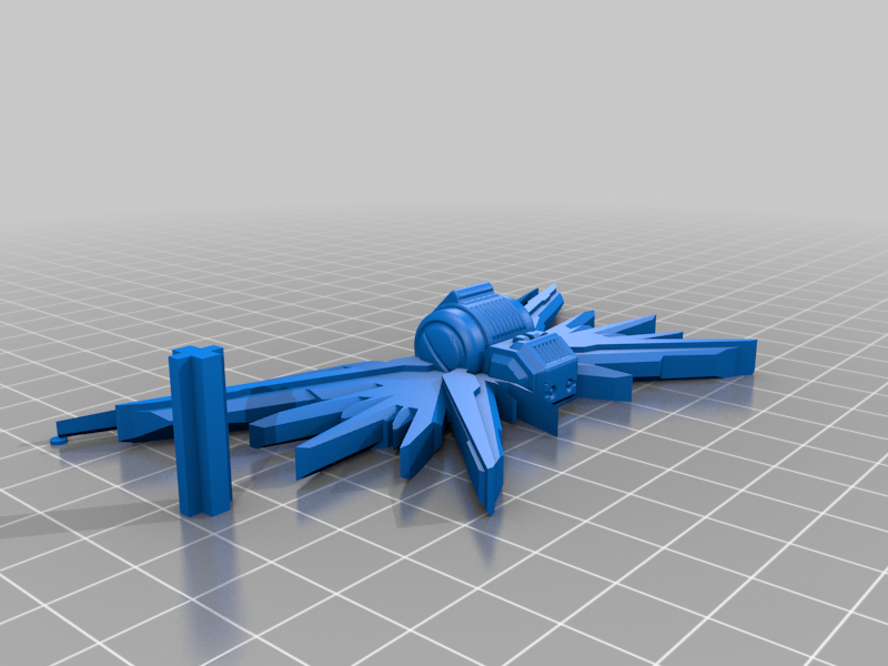 SkullBot Backpack with Wings