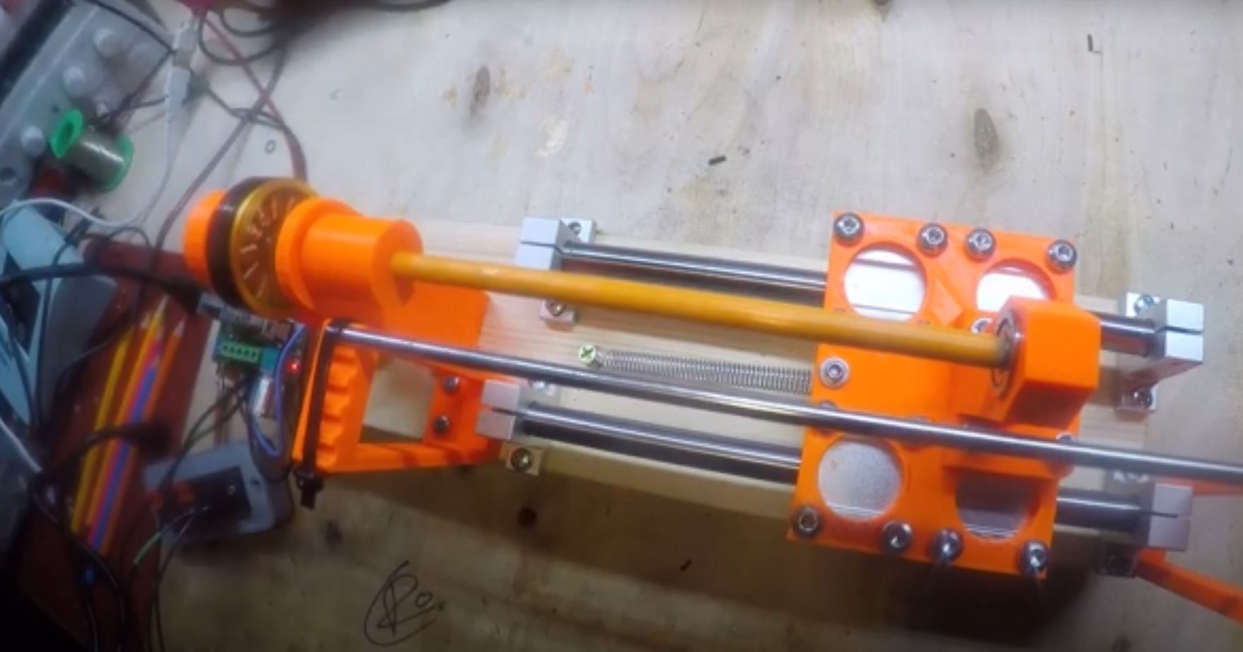 DIY Drone motor lathe