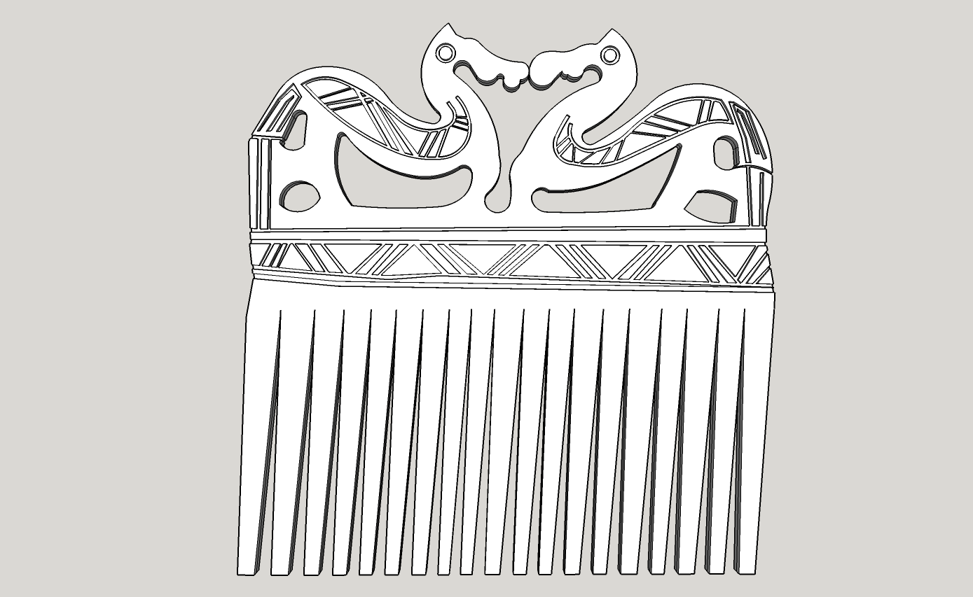 Viking Comb
