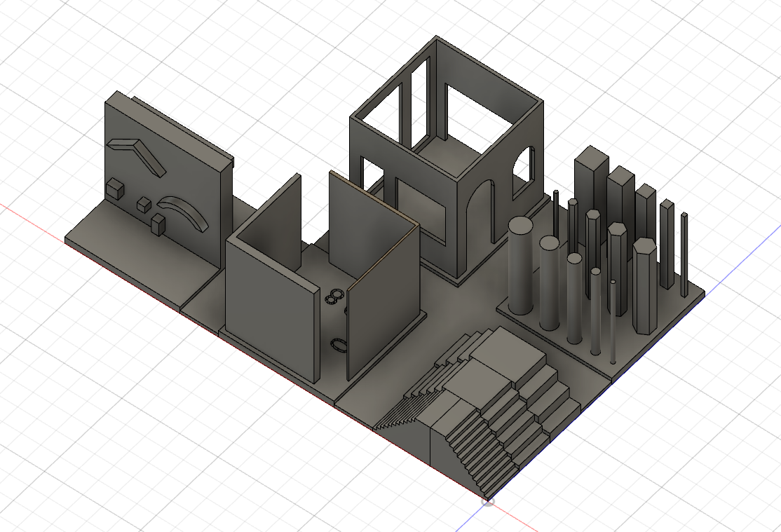 Testprint for Architetural Modells