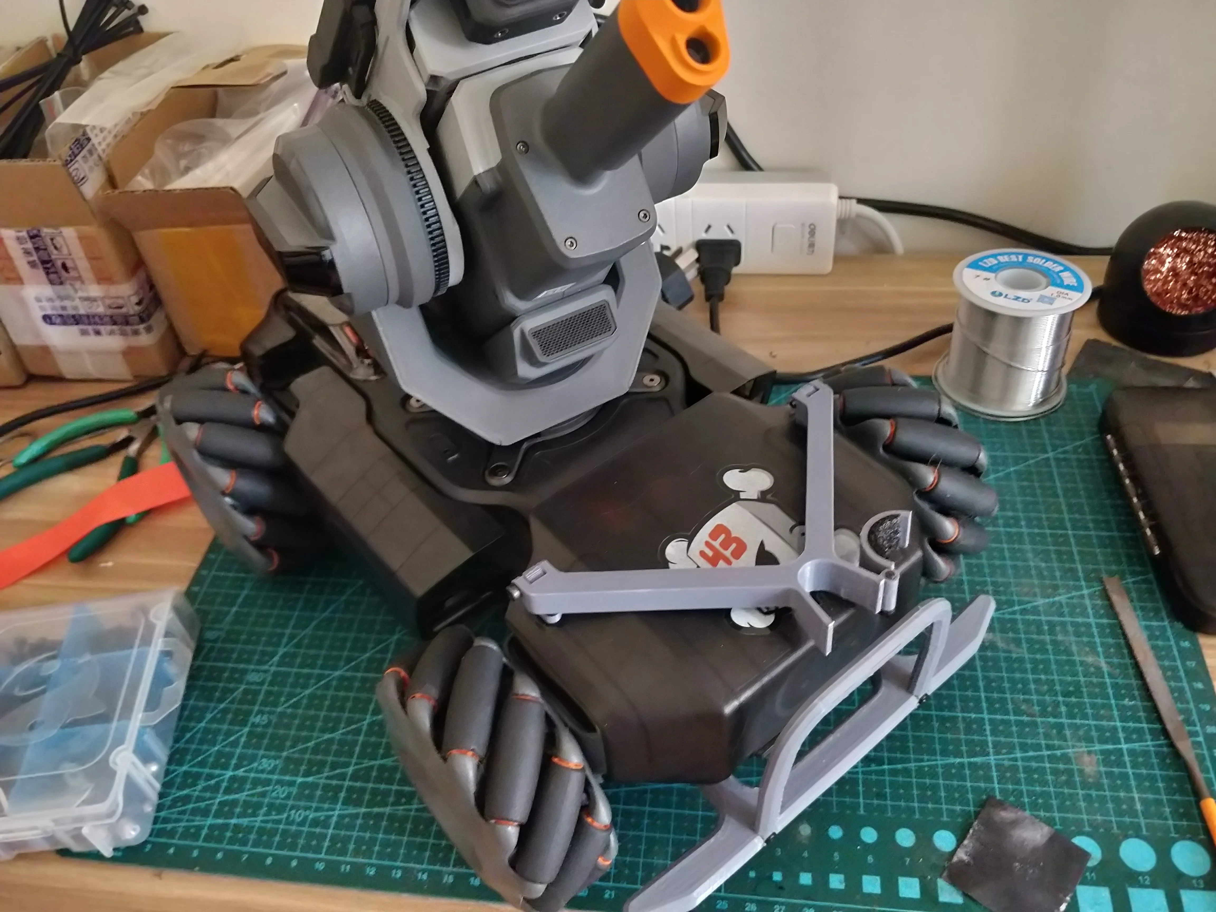 Robomaster S1 cannon holder