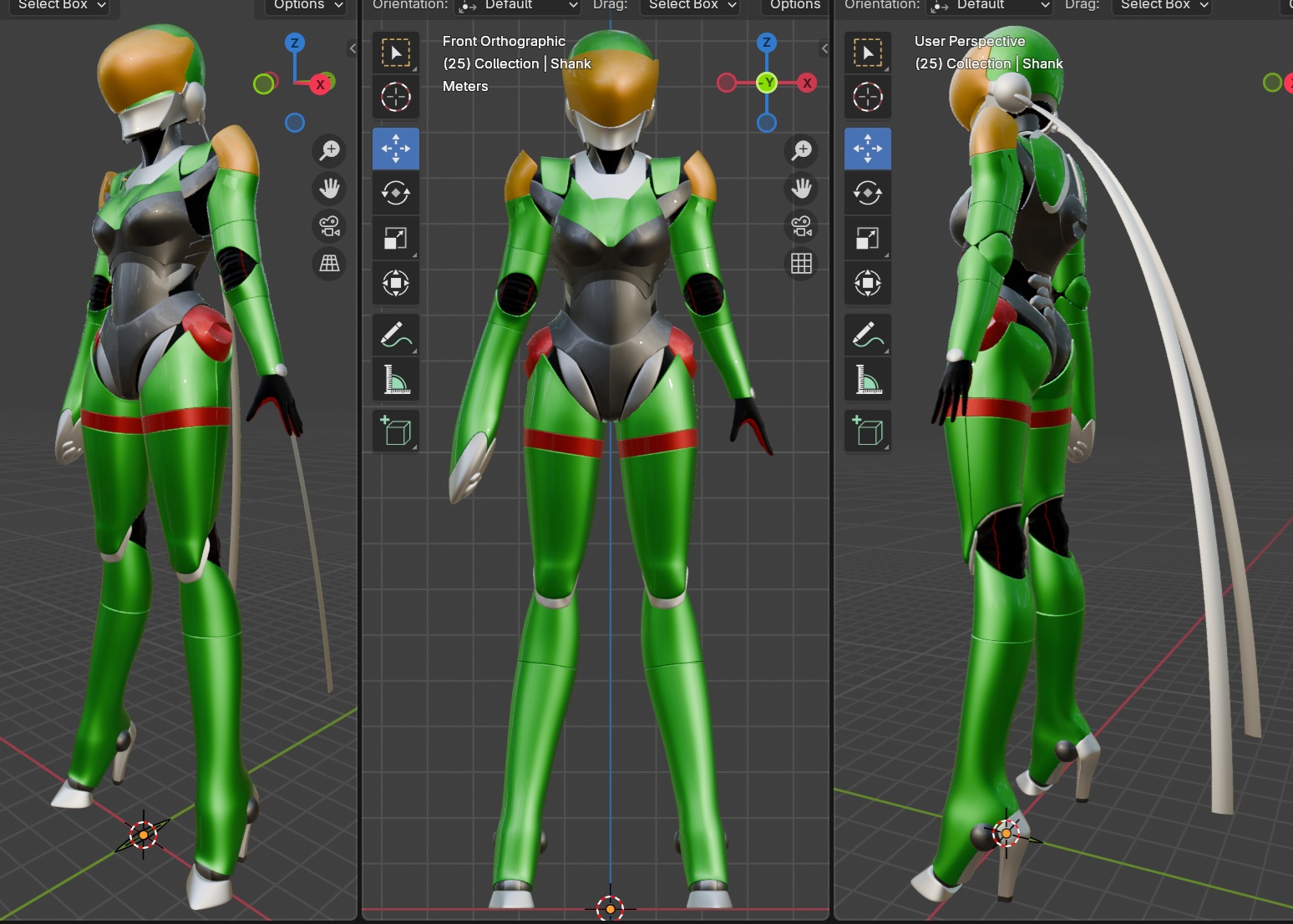 Linna Hardsuit from Bubblegum Crisis