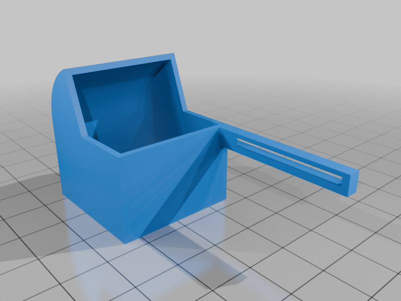 Anycubic kobra 3 purge wiper bin (V3) Clip-on