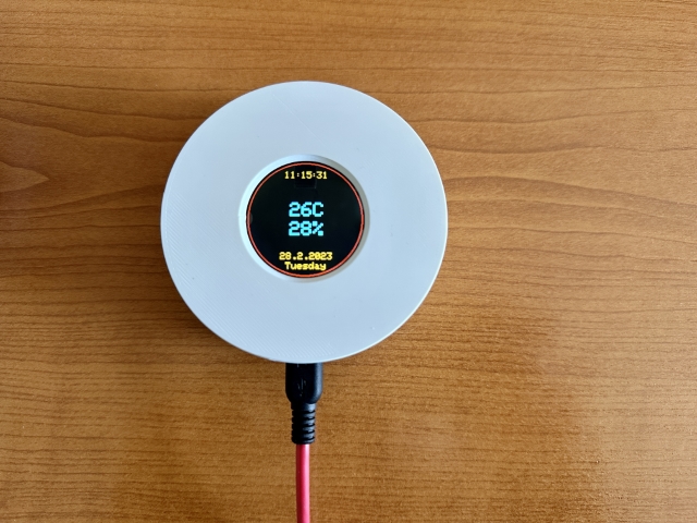 Temparature, humidity node (sensor)
