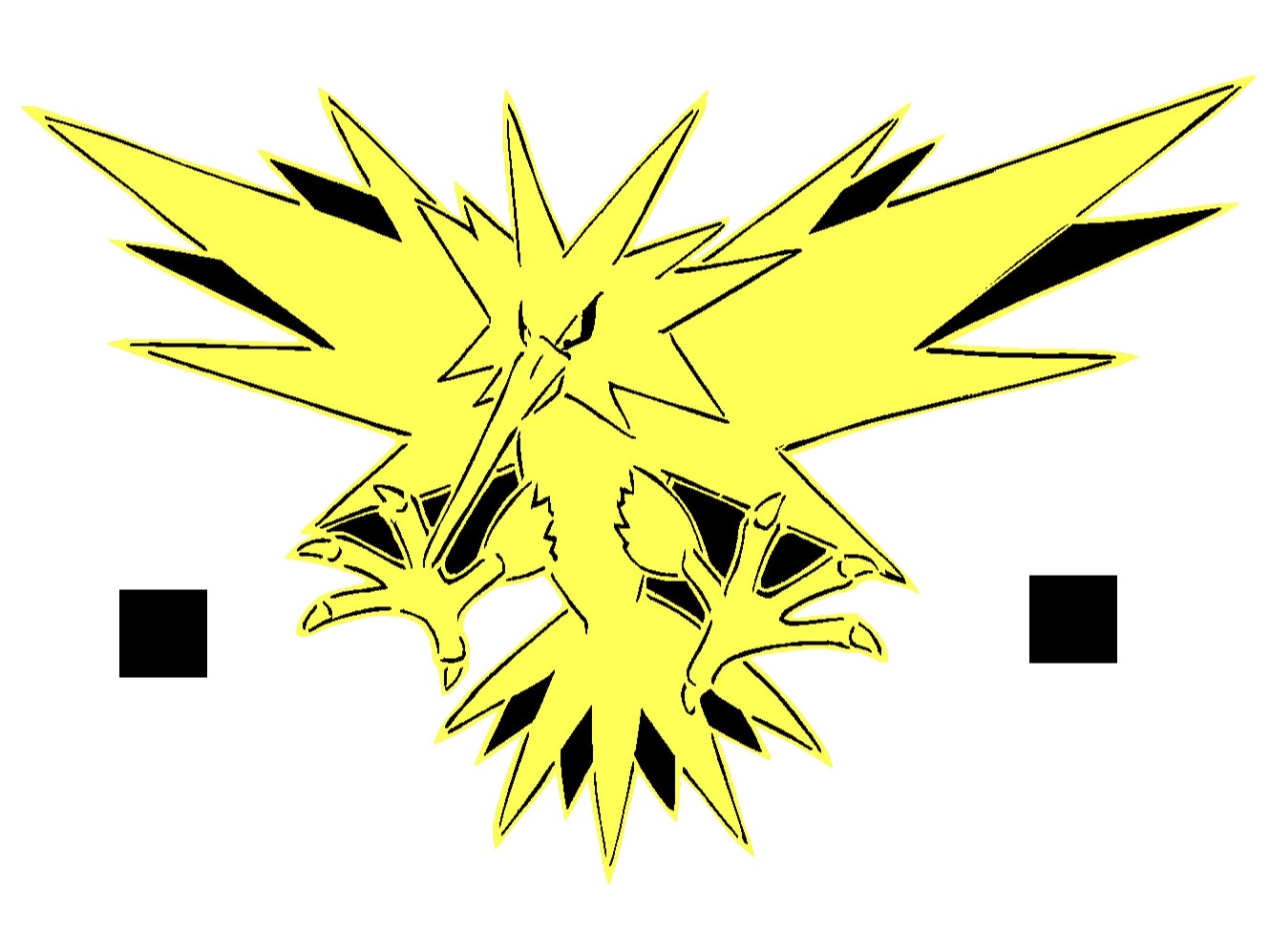 145 Zapdos stencil + 2D