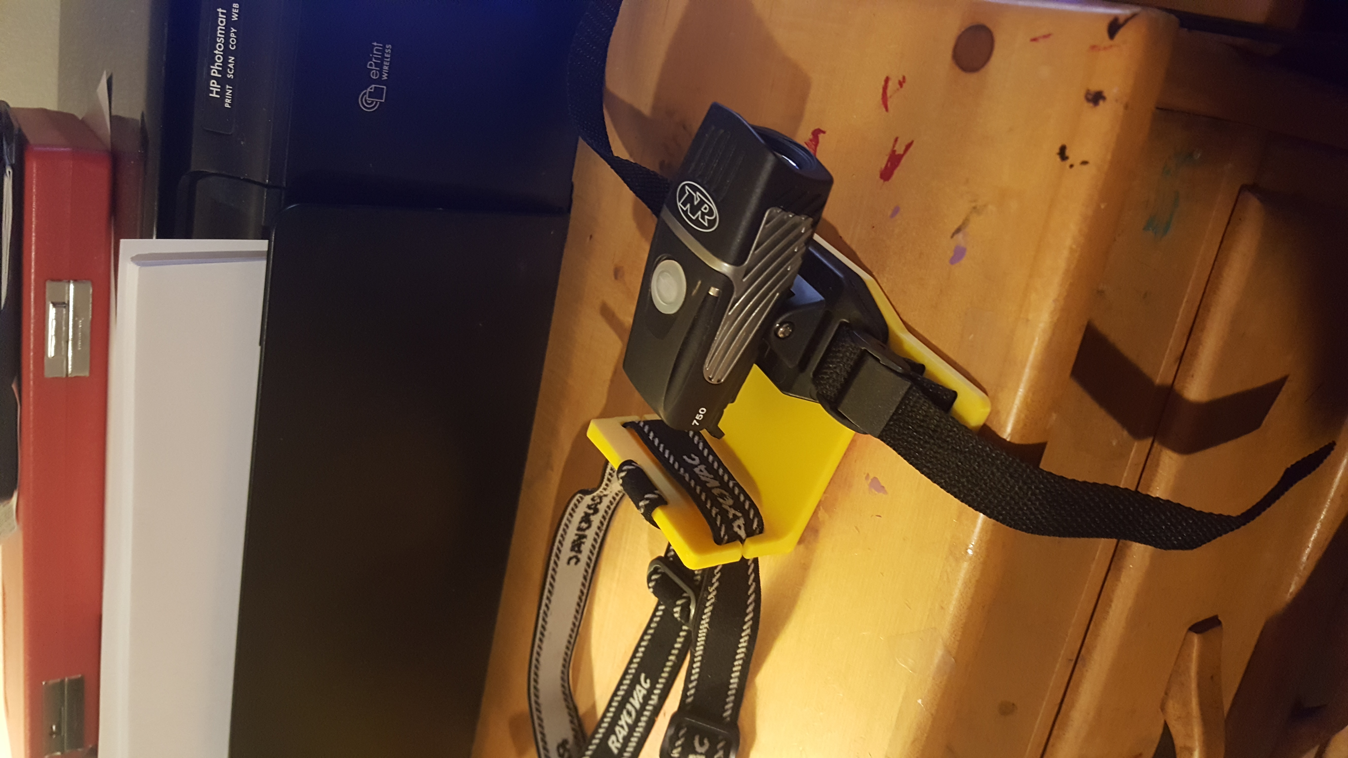 Nite Rider Lumina 750 headlamp mount