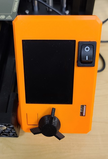 Prusa Mini Plus Display with USB and Switch