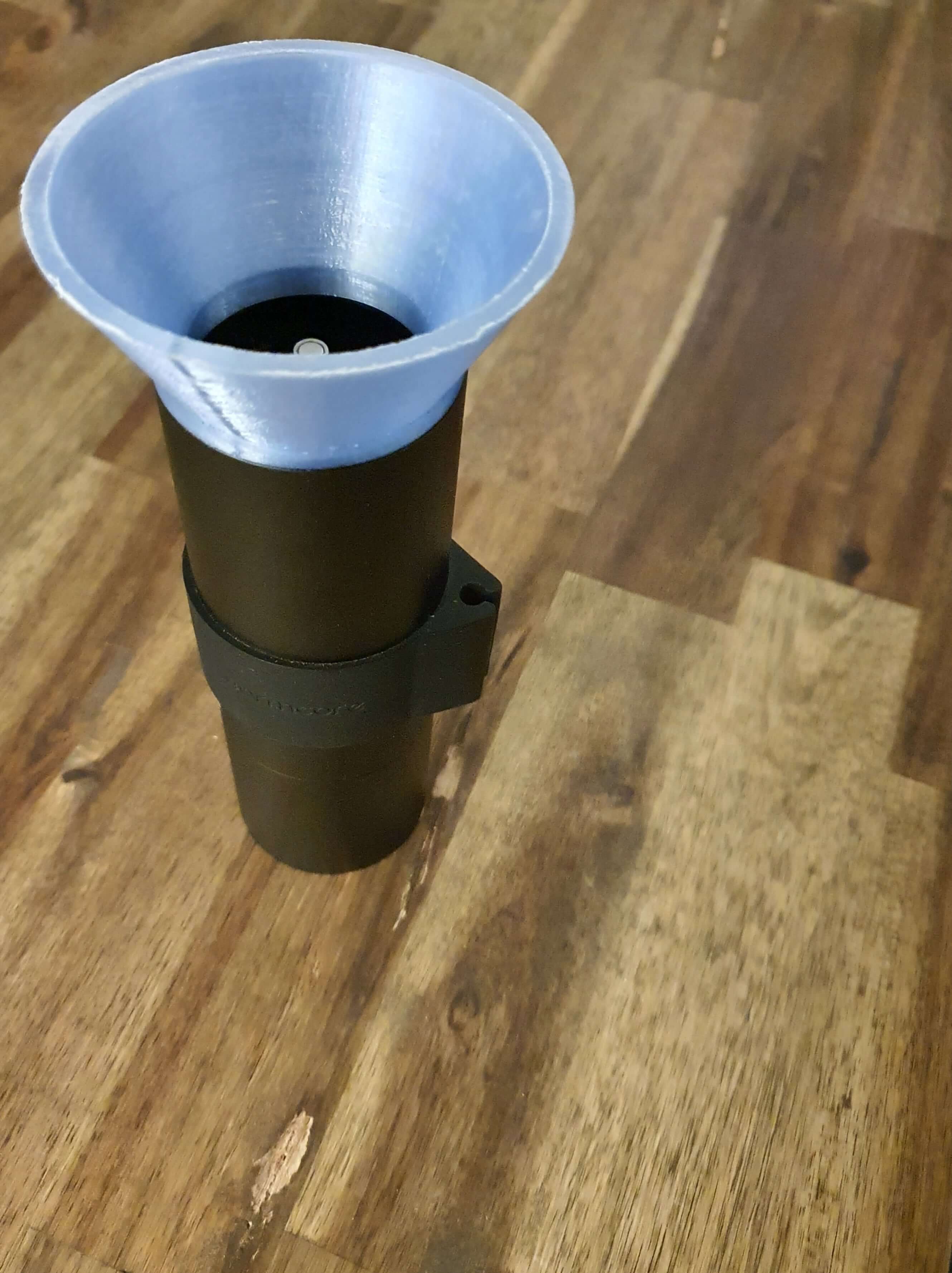 Coffee bean funnel