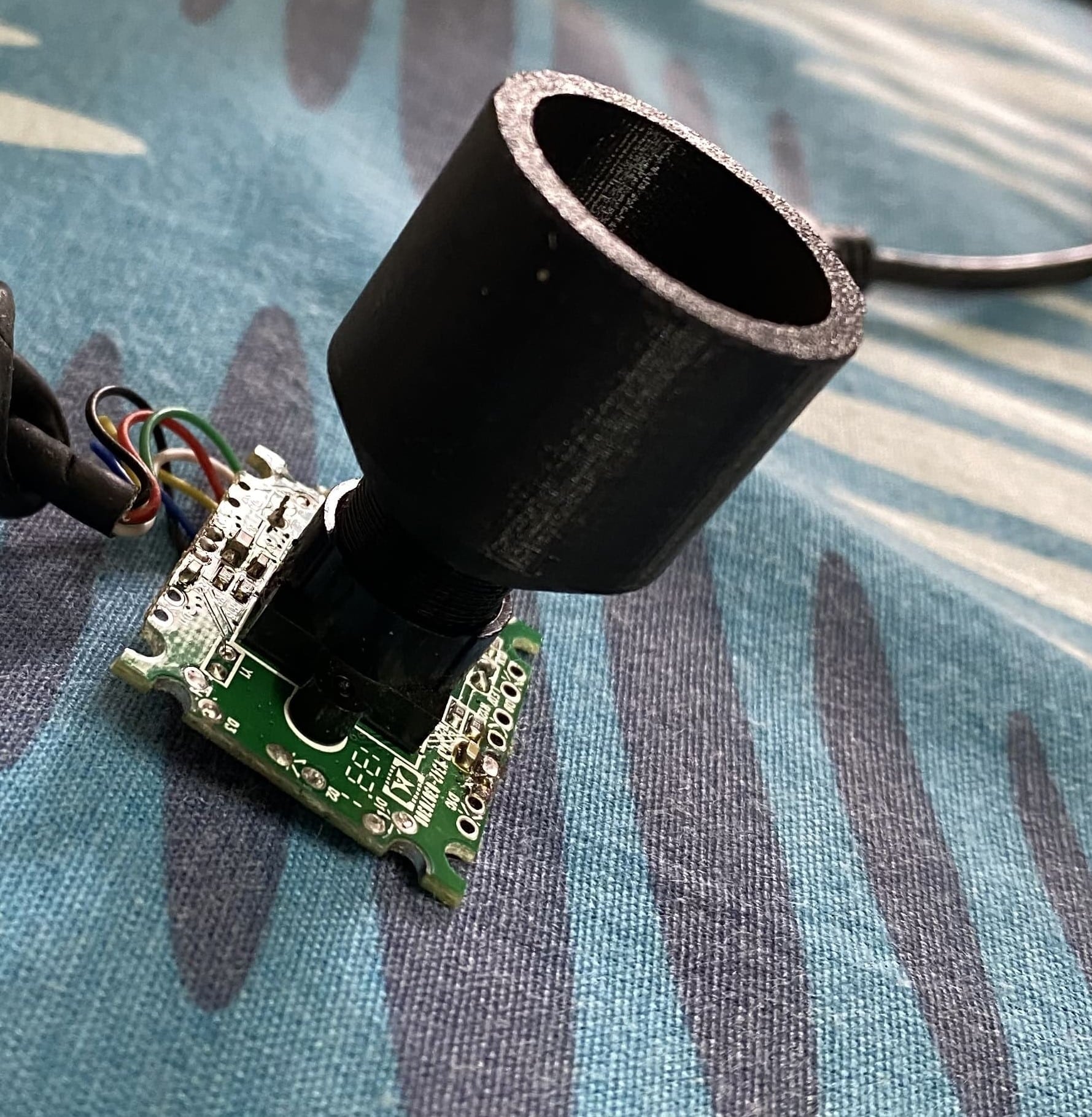 Webcam mount for Celestron PowerSeeker 50AZ and Celestron AstroMaster 130