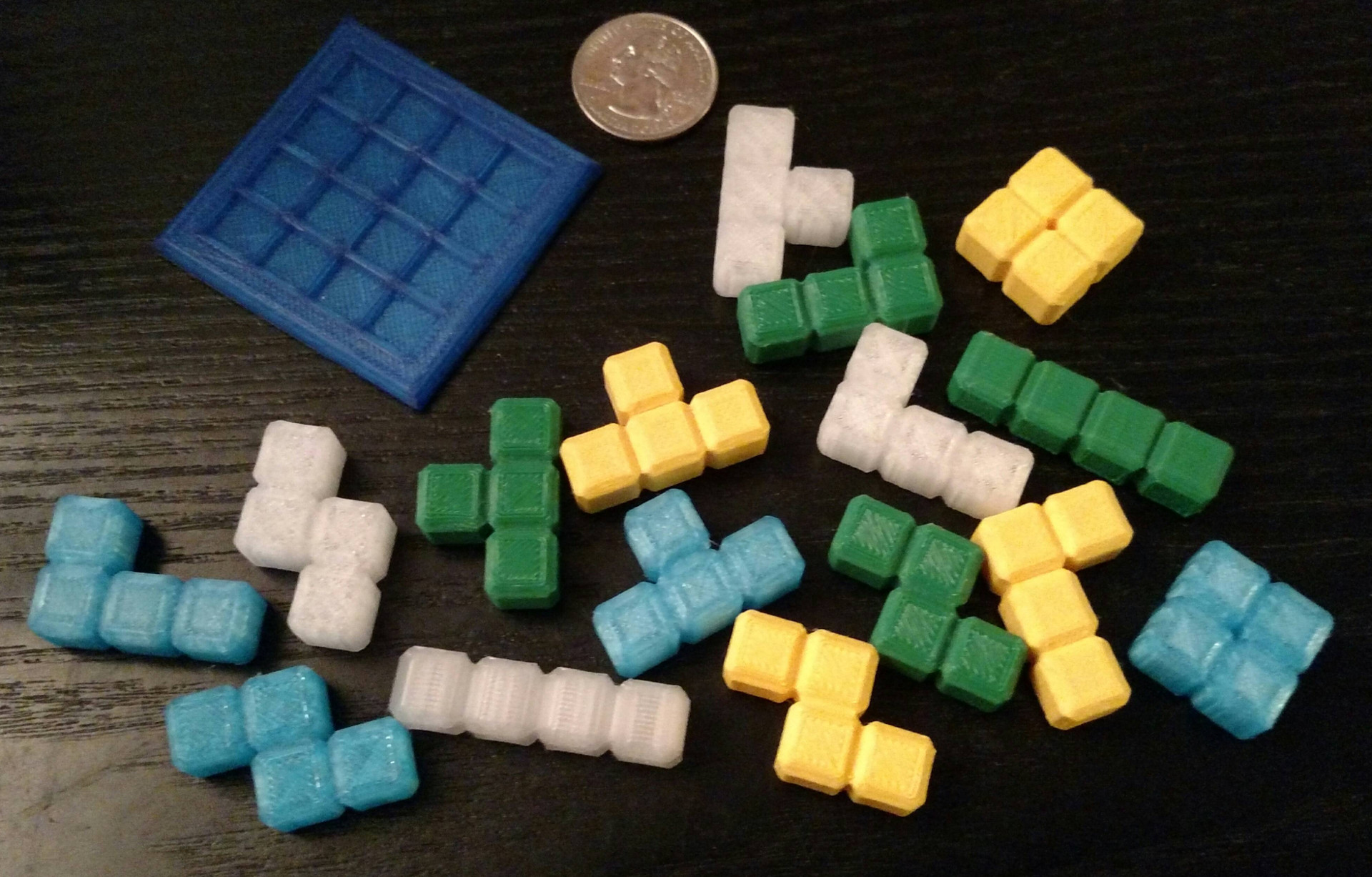 Tetris 4x4x4 puzzle cube