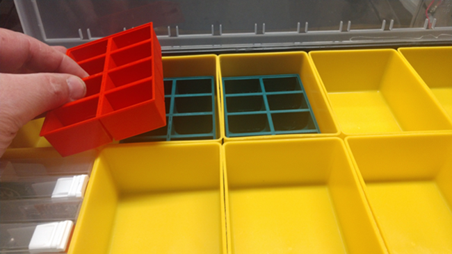Harbor Freight storage stackers