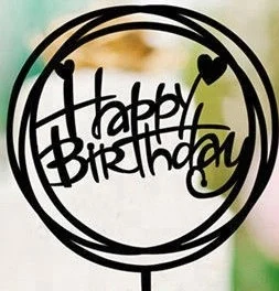 Happy Birthay Cake Topper