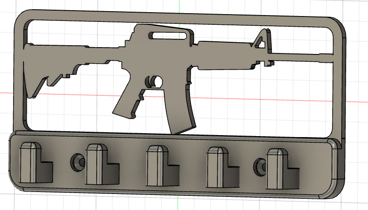 AR-15 Key Rack