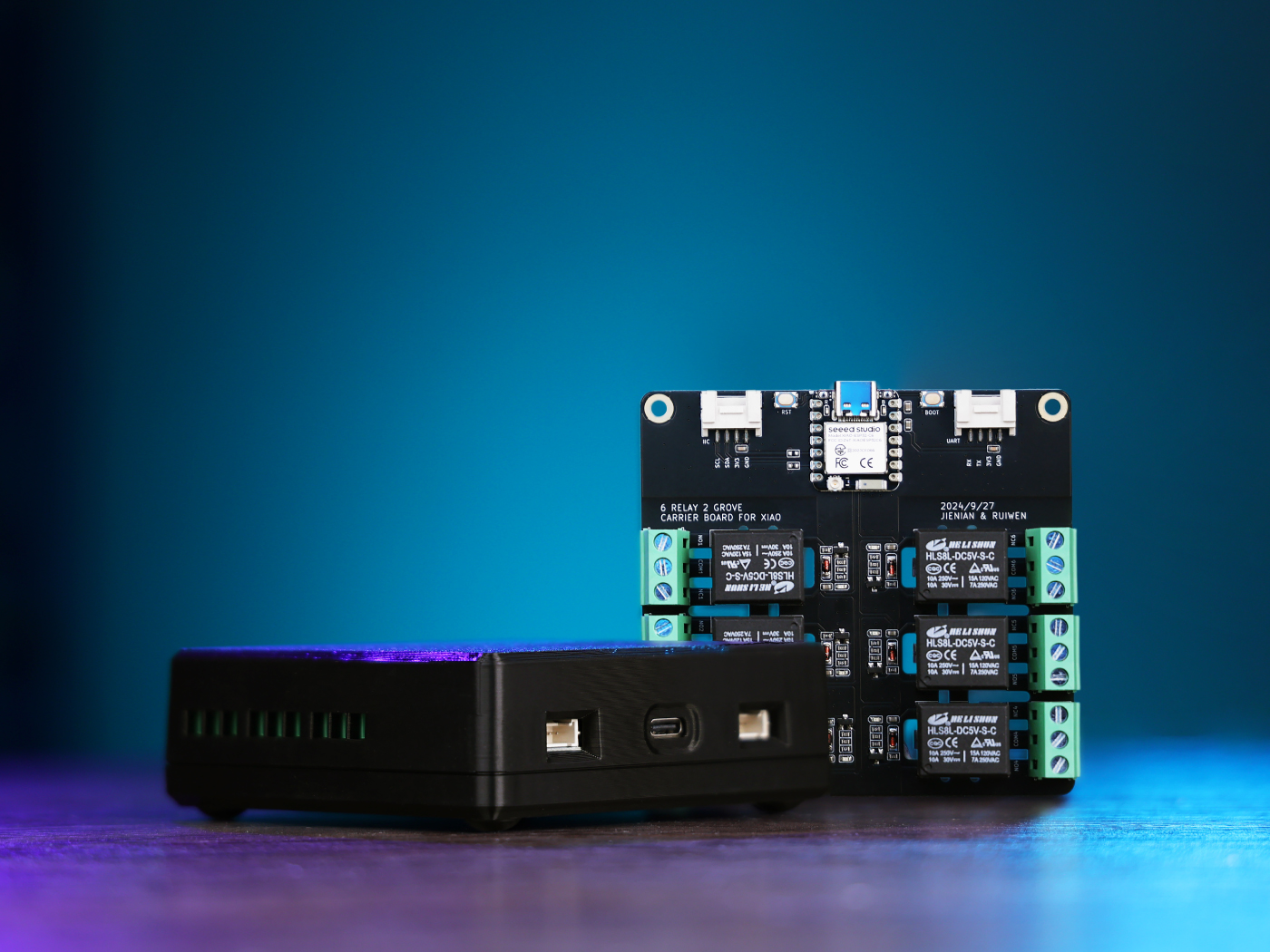3D Casing for XIAO 6-Channel Wi-Fi 5V DC Relay