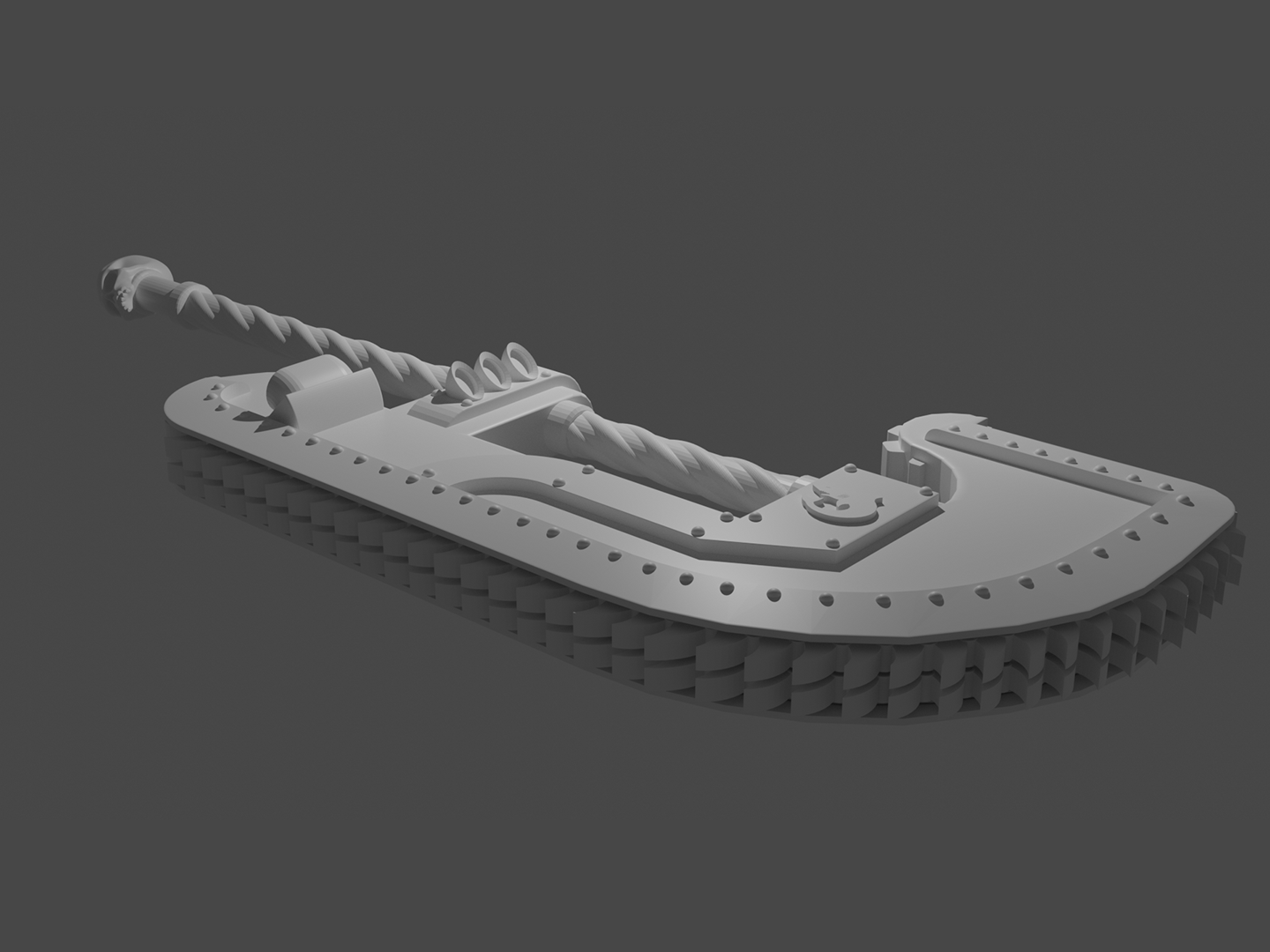 Chainhalberd for sharkey melee combat