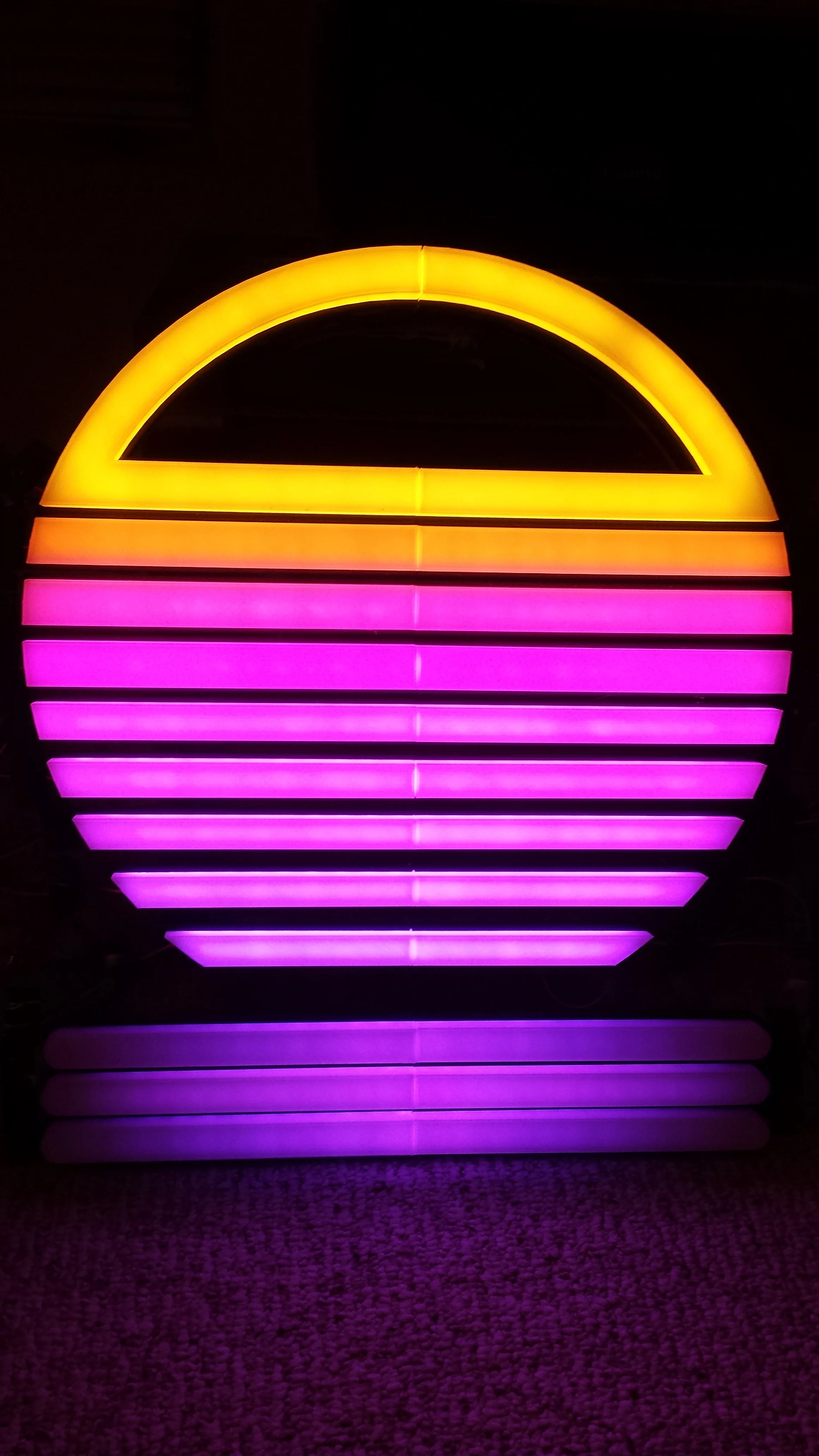 FM-84 Neon Sign