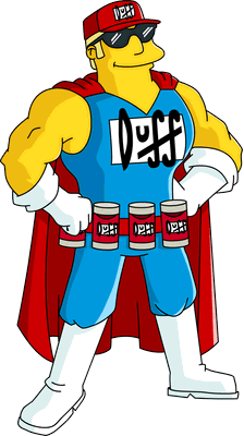 Duffman wall art