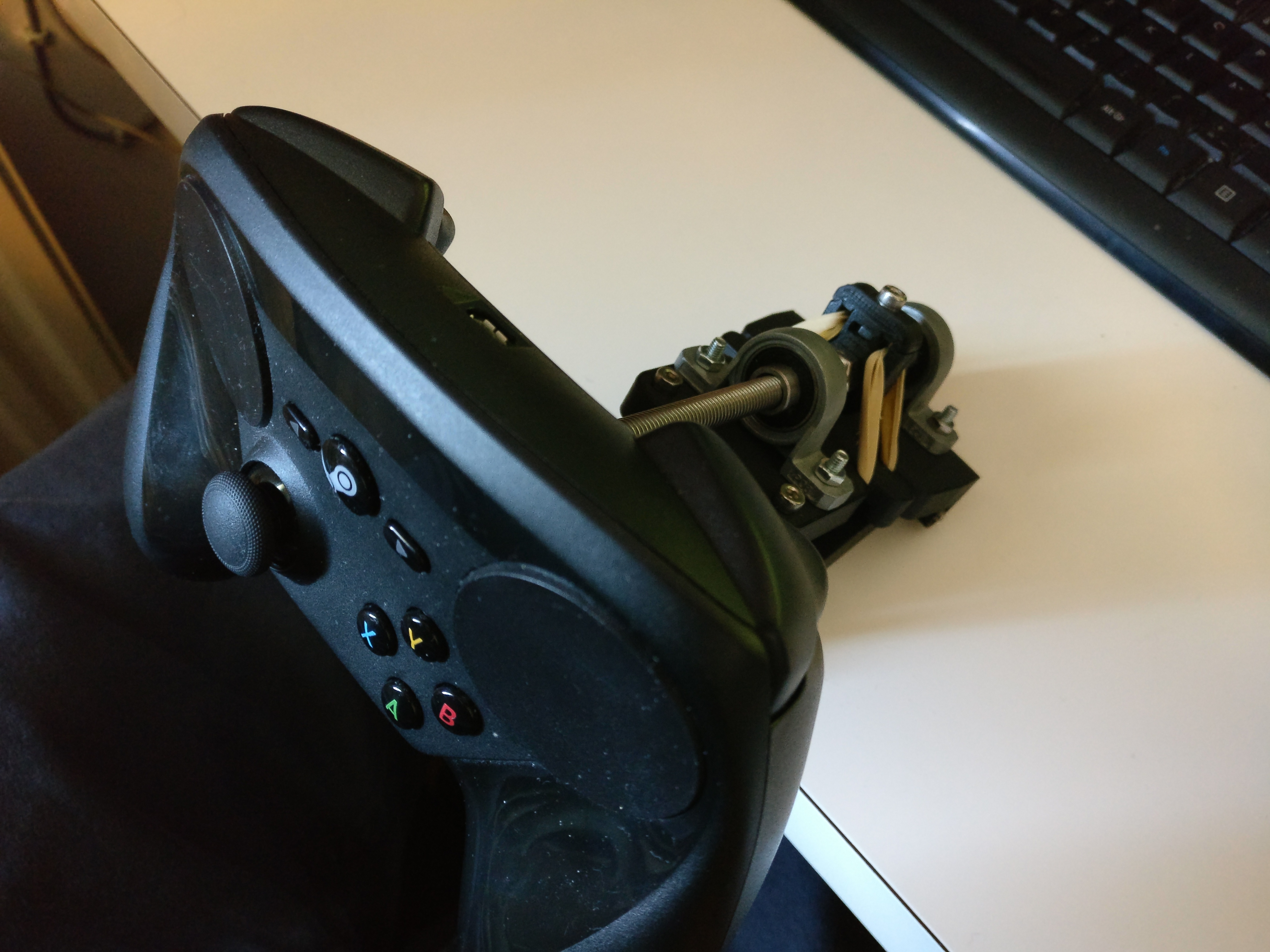 Steam Controller Racing Wheel