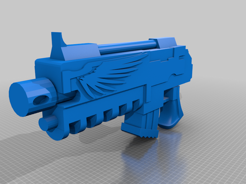 Space Marine Bolter (40k cosplay)