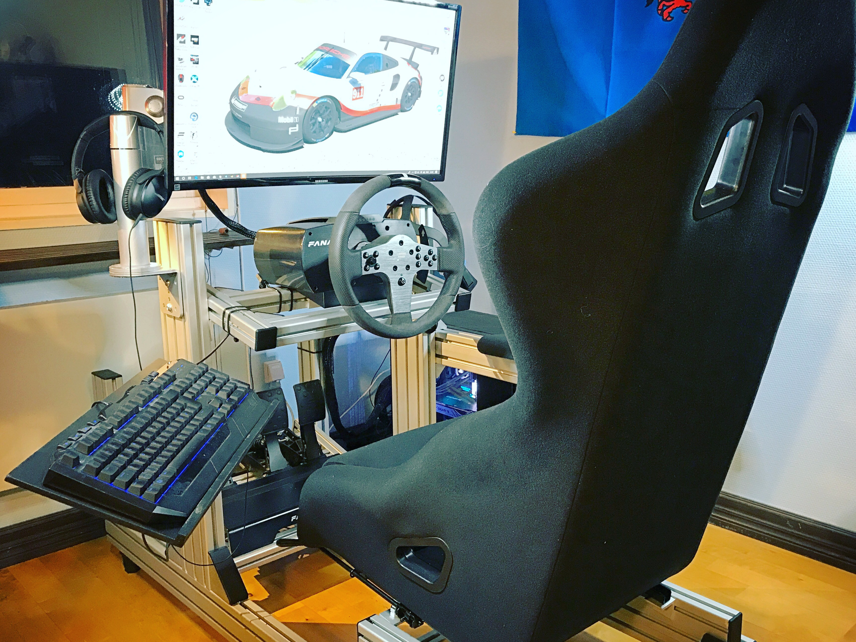 Keyboard support for SimRig