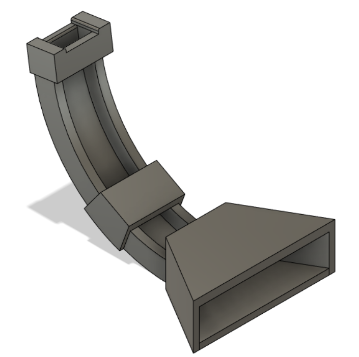 Snapmaker Heated bed cableguide