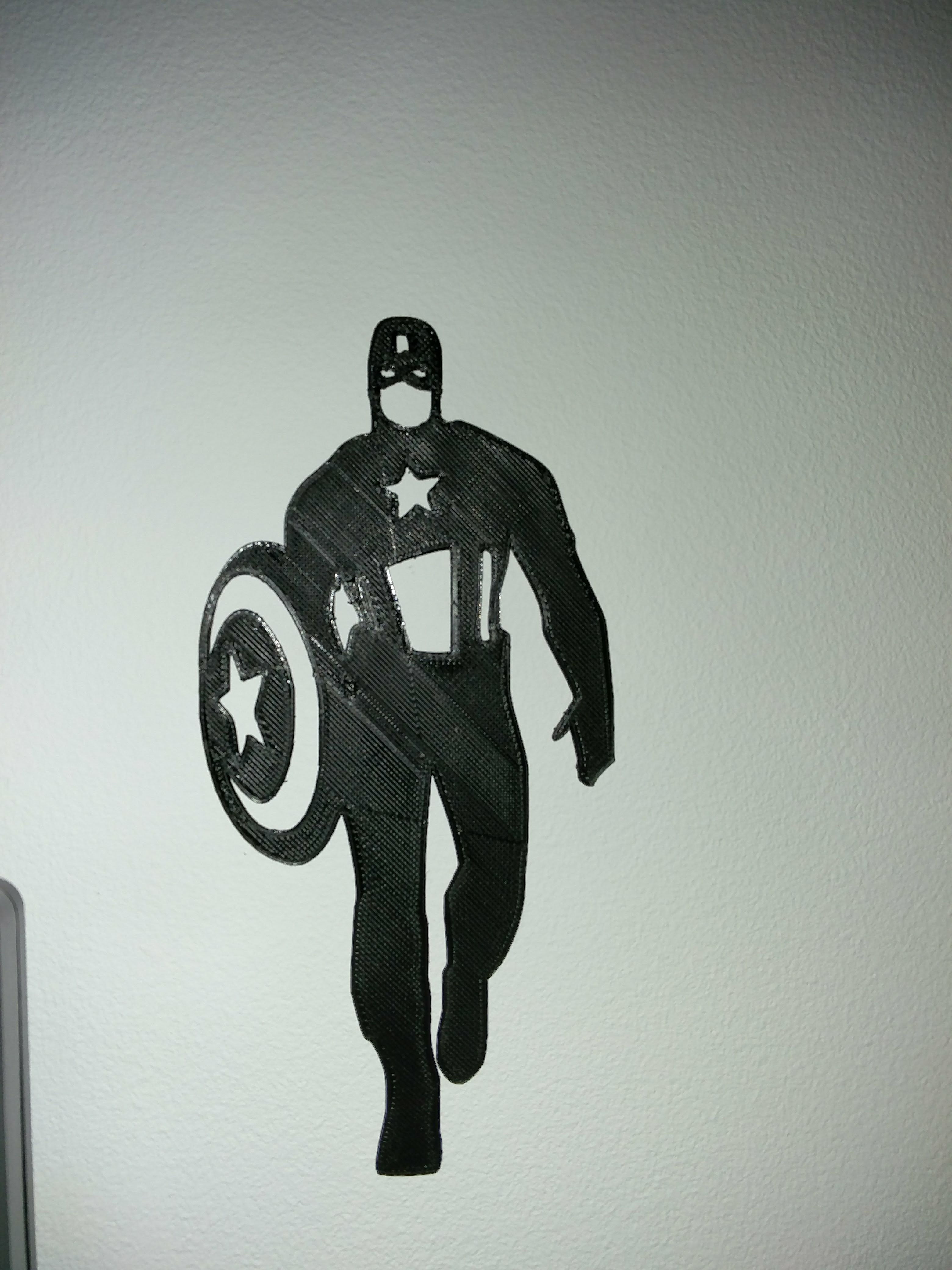 Captain America 2D wall art