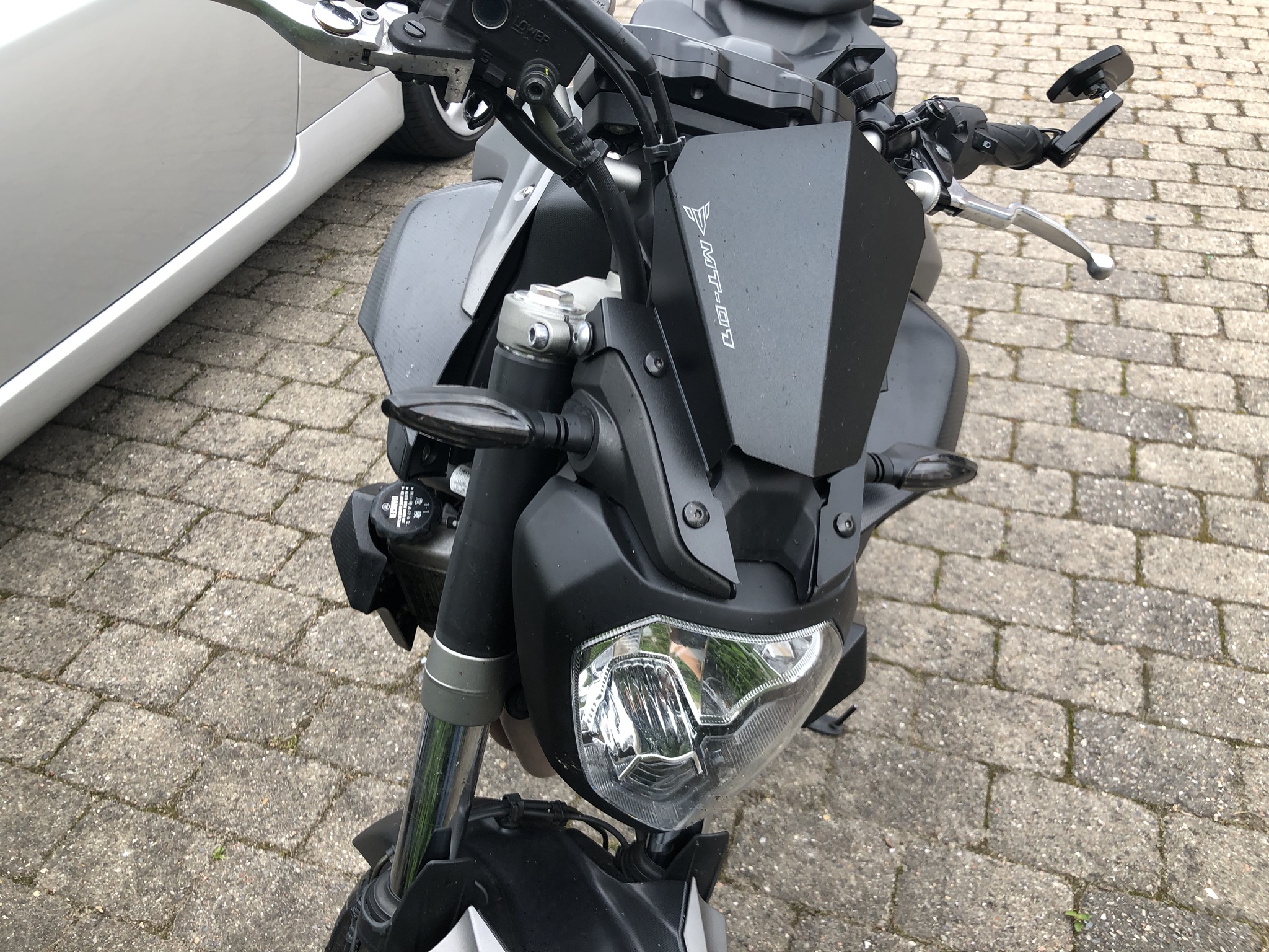 Yamaha MT 07 Turn signals adaptor front