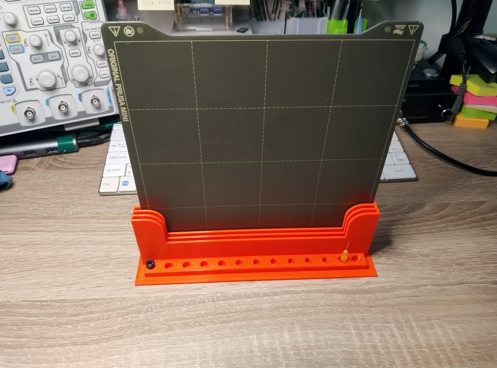 Sheet holder for PrusaMini+