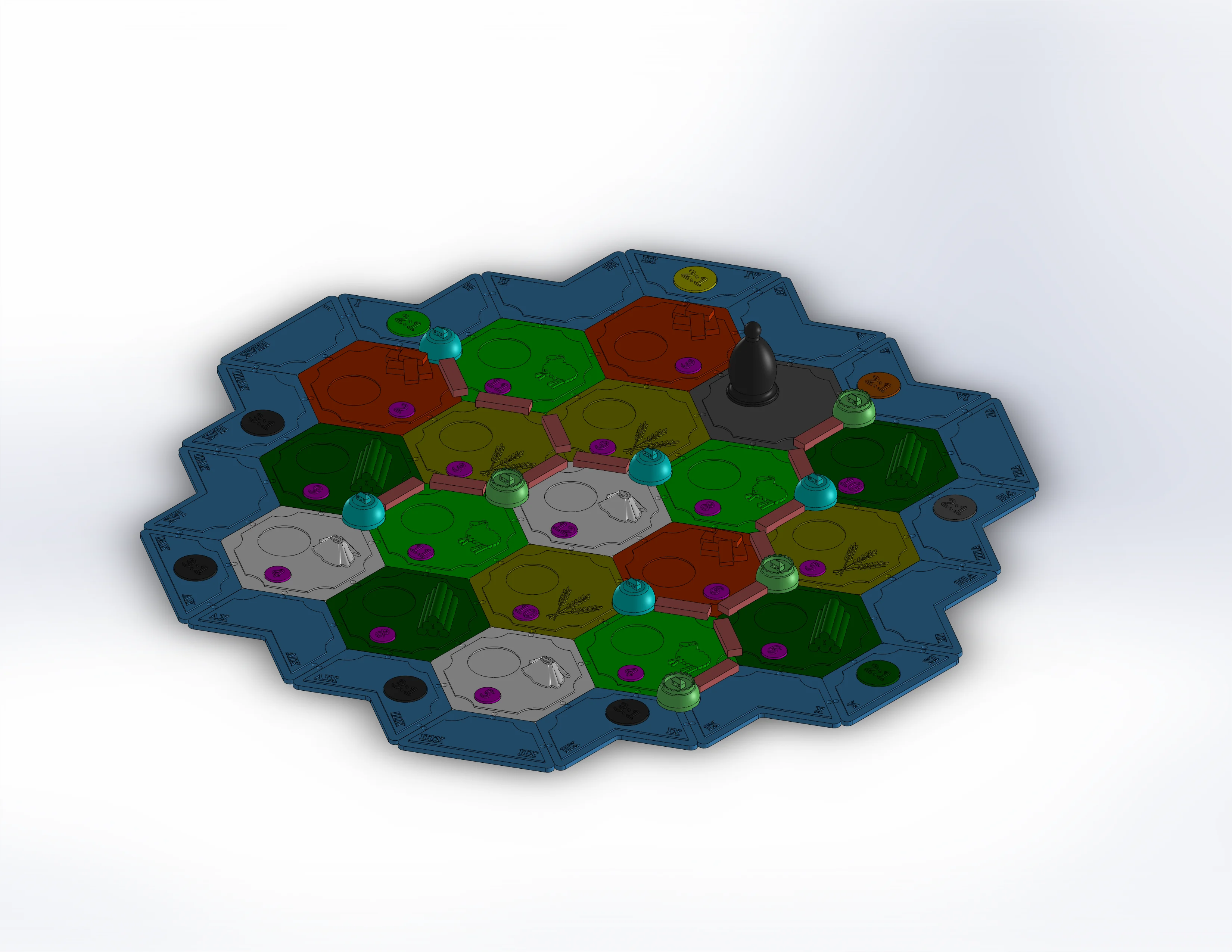Les colons de catane (settler of catan)